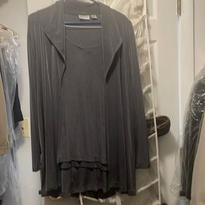 Chico’s size 3 blazer and tank